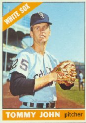 1966 Topps Baseball Cards      486     Tommy John